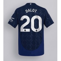 Manchester United Diogo Dalot #20 Replica Away Shirt 2024-25 Short Sleeve